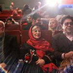 حسین عرفانی ٬ شهلا لاریجانی و خسرو خسروشاهی در مراسم بزرگداشت سه نسل از هنرمندان دوبله ایران
