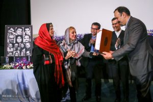 شهلا ناظریان در مراسم بزرگداشت سه نسل