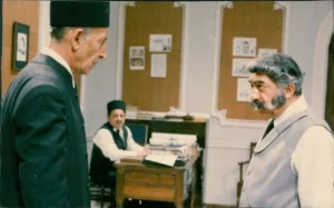 مرتضی احمدی و عزتالله انتظامی
